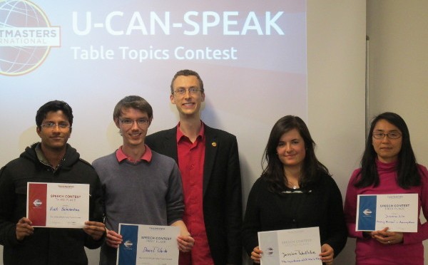 The U-CAN-SPEAK Table Topics and Humourous Speech Contests