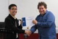 Certificate for George from Pegasus Toastmasters Club Christchurch